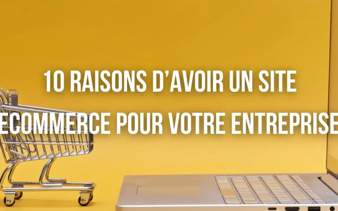10 raisons d’avoir un site e-commerce